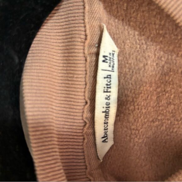 Abercrombie & Fitch Tan and Black Sweatshirt - Picture 2 of 2